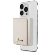 Guess Powerbank indukcyjny 15WGUPBM5ALGSGD 5000mAh złoty/gold MagSafe Metal