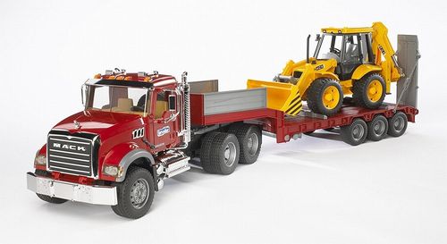 MACK Granite + JCB 4CX Bruder 02813 na Arena.pl