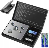 DOKŁADNA WAGA JUBILERSKA 500g 0,01g PRECYZYJNA LCD KUCHENNA PODŚWIETLANA