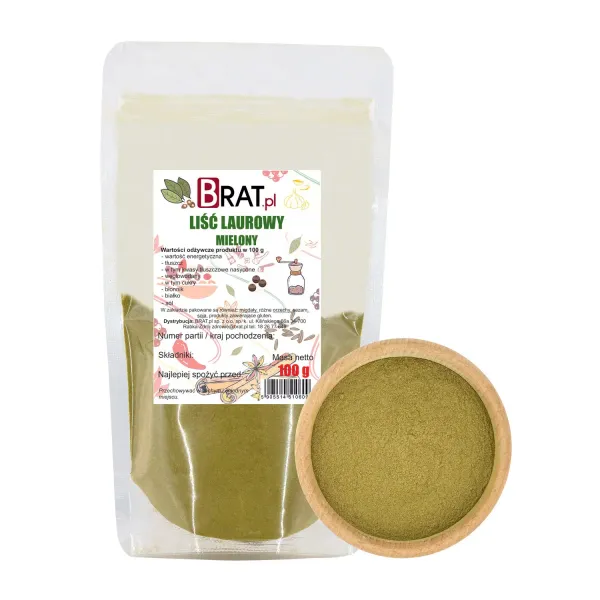 Liść laurowy mielony 100g zdjęcie 1