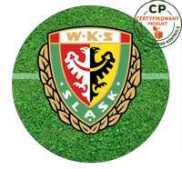 Opłatek na tort WKS Śląsk Wrocław