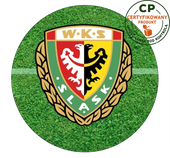 Opłatek na tort WKS Śląsk Wrocław