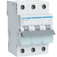 wyłącznik nadprądowy 6ka 3-polowy b 25a - e+1mbn325e