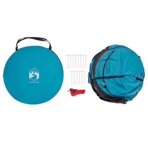 Namiot przebieralnia typu pop-up, niebieski, wodoszczelny na Arena.pl