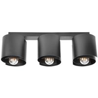 HUGO 3 Lampa sufitowa czarna