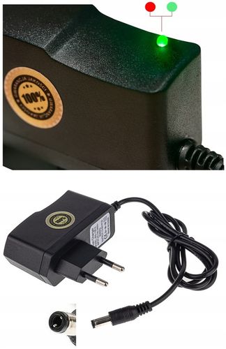 ŁADOWARKA SIECIOWA ZASILACZ SIECIOWY 8.4V 1A WTYK 5.5x2.1 KABEL 90CM na Arena.pl