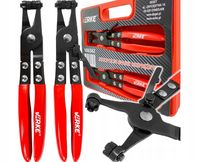 SZCZYPCE DO OPASEK ZACISKOWYCH ROZPRĘŻNYCH PROSTE ZESTAW SZCZYPIEC 2