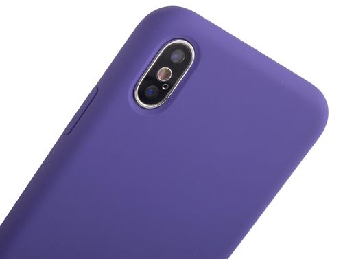GUESS SILICONE CASE - iPhone XR - PURPLE na Arena.pl