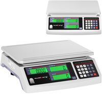 waga sklepowa handlowa licząca lcd 30.5 x 22 cm 30 kg / 1 g