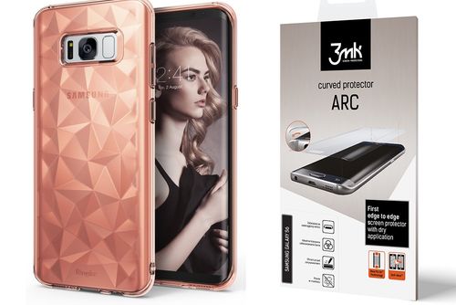 ETUI RINGKE AIR PRISM GALAXY S8 PLUS + FOLIA 3D na Arena.pl