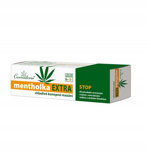 Żel Mentholka Extra 150ml na Bóle Mięśniowo-Stawowe Chłodzący 14% Cannaderm na Arena.pl
