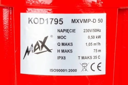 POMPA MEMBRANOWA DOLNOSSĄCA NUREK DO WODY CZYSTEJ na Arena.pl