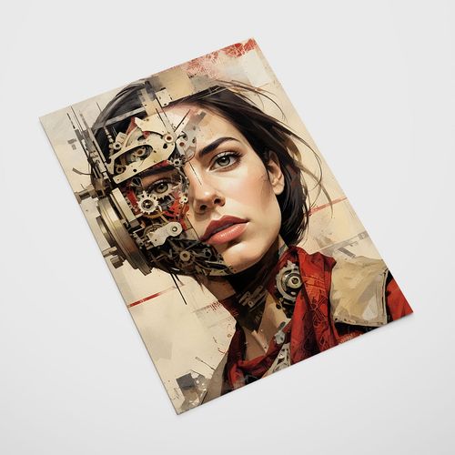 Plakat portret maszyna 30x40 cm na Arena.pl