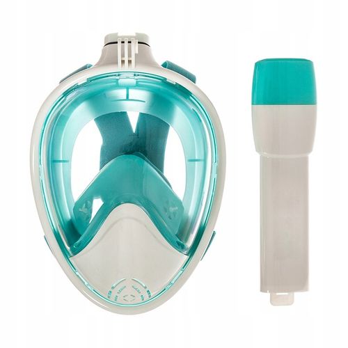 MASKA DO NURKOWANIA PEŁNOTWARZOWA- FAJKA z uchwytem na kamerę GoPro S/M na Arena.pl