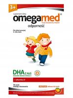 OMEGAMED Odporność pastylki żelowe do żucia od lat 3 lat dla dzieci 30 szt.