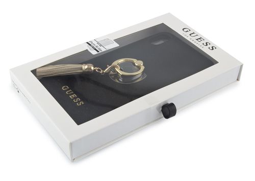 GUESS HARD CASE SAFFIANO - iPhone XS Max - BLACK na Arena.pl