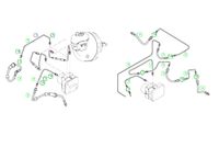 Bmw E81 E87 - Zestaw Przewodów Hamulcowych Elastycznych Gumowych