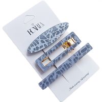 zestaw 3 sztuk opalizujących spinek do włosów sp218