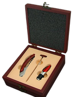 Zestaw do Wina w Pudełku na Prezent Lejek + Termometr + Przybornik Gentelo