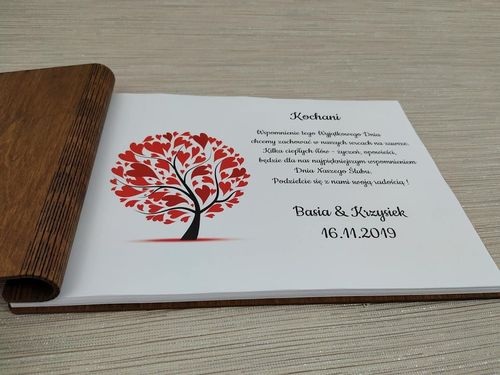Księga gości na wesele 3 na Arena.pl