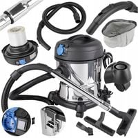 ODKURZACZ PRZEMYSŁOWY MOKRO SUCHO SEPARATOR POPIÓŁ GRUZ GIPS PYŁ MOCNY