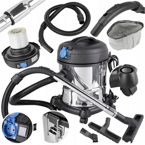 ODKURZACZ PRZEMYSŁOWY MOKRO SUCHO SEPARATOR POPIÓŁ GRUZ GIPS PYŁ MOCNY na Arena.pl