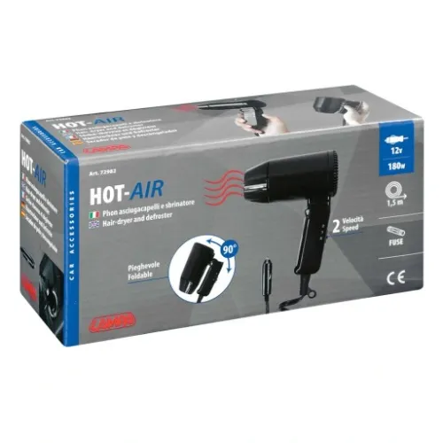 SUSZARKA SAMOCHODOWA DO WŁOSÓW 12V TURYSTYCZNA na Arena.pl