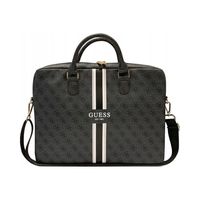 Torba na laptopa Guess 4G Printed Logo PREMIUM 16" szary grey