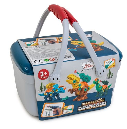 DINOZAURY DO SKRĘCANIA ROZKRĘCANIA Zestaw 3 FIGURKI z wyrzutniami STRZAŁKI na Arena.pl