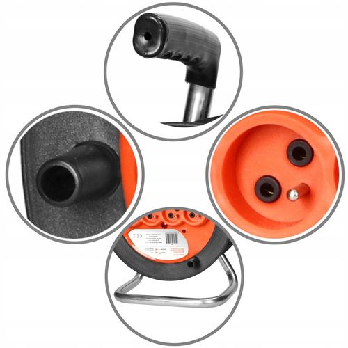 BĘBEN PUSTY ZWIJAK NAWIJAK KABLA PRZEWODU PRZEDŁUŻACZA DO 50M 4x GNIAZDA na Arena.pl