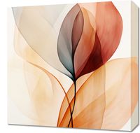 Obraz 50x50cm Eteryczne Liście