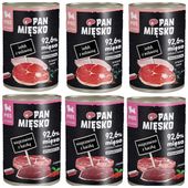 mokra karma dla psa indyk i mix smaków pan mięsko hipoalergiczna szczeniak