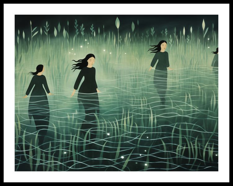 Plakat 65x50cm Pośród Ciszy zdjęcie 3