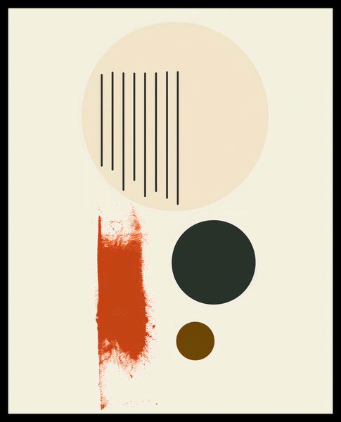 Plakat 40x50cm Symetryczna Struna zdjęcie 2