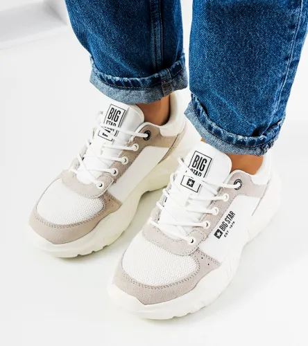 Białe sneakersy Big Star JJ274288 41 na Arena.pl