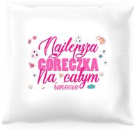 Poduszka dla dziecka Najlepsza córeczka na całym świecie