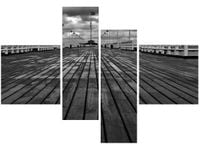 130CM 90 OBRAZ 4 ELEM SOPOT MOLO ŚCIENNY