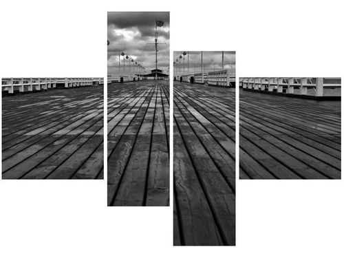 130CM 90 OBRAZ 4 ELEM SOPOT MOLO ŚCIENNY na Arena.pl