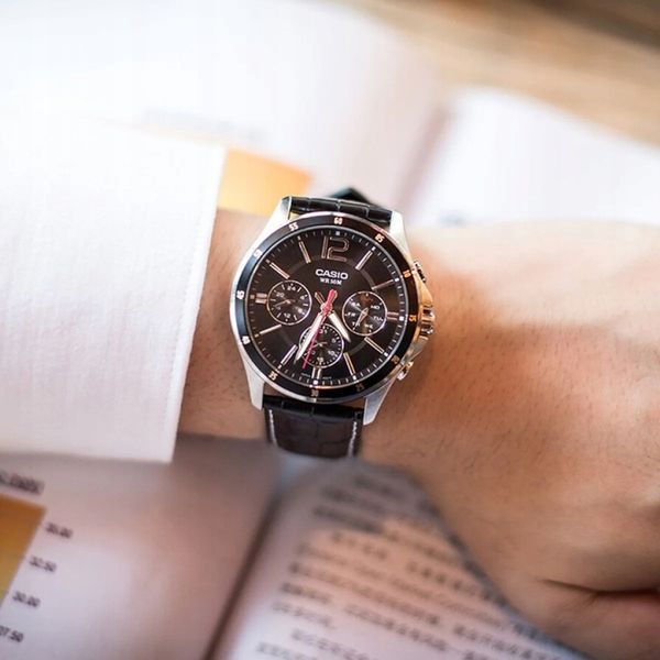 Zegarek męski CASIO MTP-1374L-1AV zdjęcie 6