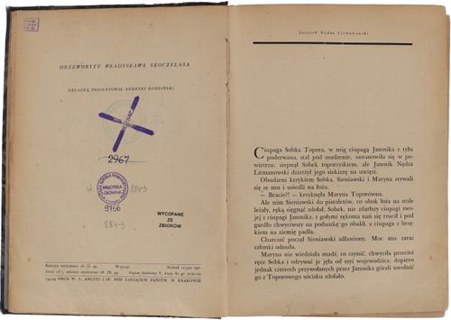 Kazimierz Przerwa-Tetmajer Janosik Nedza Litmanowski Legendy Tatr cz.2 1949 na Arena.pl
