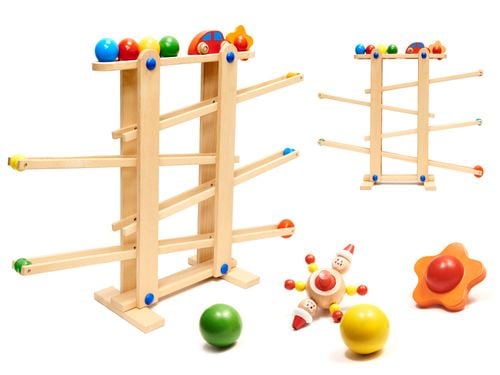DUŻY TOR KULKOWY MONTESSORI na Arena.pl