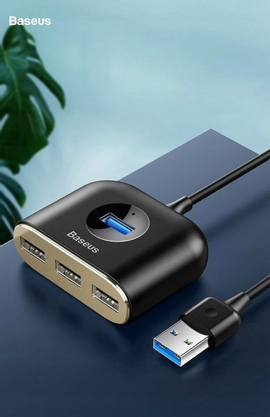 Rozdzielacz Hub Adapter Usb 3.0 4W1 Baseus 4Xusb zdjęcie 3
