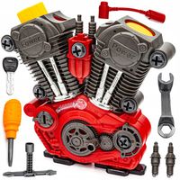 ZESTAW Majsterkowicza Mechanika SILNIK do ROZKRĘCANIA i SKRĘCANIA Narzędzia