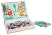 Puzzle Magnetyczne + Książeczka Safari