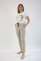 Spodnie gnieciuchy długie Arista Beżowe UNI DUŻY