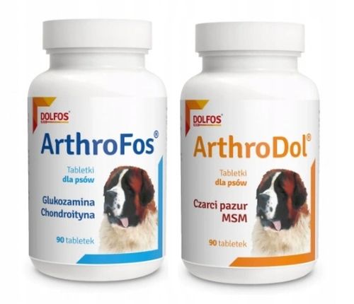 DOLFOS ARTHROFOS ARTHRODOL komplet po 90 tabletek na Arena.pl