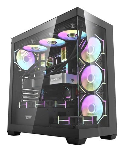 Obudowa DarkFlash DS900 Black Midi Tower czarny na Arena.pl