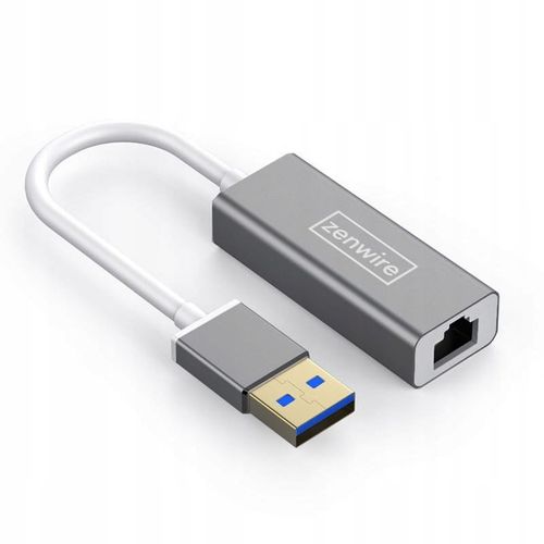 KARTA SIECIOWA Zewnętrzna ADAPTER USB 3.0 ETHERNET RJ45 GIGABIT 1000 MBPS na Arena.pl
