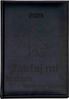 TERMINARZ KALENDARZ A6 2026 książkowy prezent z grawerem DLA INFORMATYKA