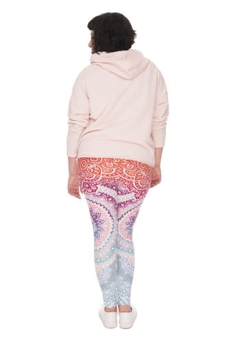 LEGGINSY PLUS SIZE AZTEC ROUND OMBRE na Arena.pl